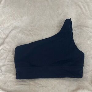Lululemon Asymmetrical Align Bra A/B - Size 10, True Navy